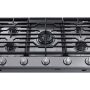 Dacor - 36 in. Wide 5 Burner Transitional Built-In Gas Cooktop withSimmerSear, Liquid Propane Convertible - Silver Stainless Steel - Image 2