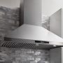 Thor Kitchen Professional - 36 inches - Externally Vented & Convertible - Wall Range Hood - Stainless Steel - Image 2