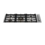 Bertazzoni - 36 in. Wide 5 Burner Drop in Gas Cooktop - Stainless Steel - Image 1