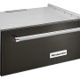 KitchenAid - 30" Warming Drawer with Slow Cook Warming and PrintShield Finish - Black Stainless Steel - Image 2