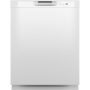 GE - 24" Front Control Built-In Plastic Tub Dishwasher with Extra Heavy Duty Wash Cycle and 60dBA - White - Image 1