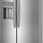 Frigidaire - Gallery 33 in. Wide 22.3 Cu. Ft. Side-by-Side Refrigerator - Smudge Proof Stainless Steel - Image 2