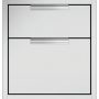 DCS - Tower Double Drawer - Brushed Stainless Steel - Image 1