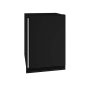U-Line - 1 Class 5.7 cu. Ft Undercounter Solid Refrigerator with Convection Cooling System - Black - Image 2