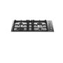 Bertazzoni - 30 in. Wide 4 Burner Professional Series Drop-In Gas Cooktop - Stainless Steel - Image 1