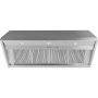 GE Profile - 48 inches - Externally Vented - Wall Range Hood - Stainless Steel - Image 2
