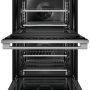 Fisher & Paykel - Professional 30 in 8.2 cu ft Built-in 17 function Double Electric Convection Wall Oven with Self-cleaning - Stainless Steel - Image 2