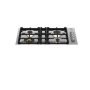 Bertazzoni - 36 in. Wide 4 Burner Master Series Drop-In Gas Cooktop - Stainless Steel - Image 1