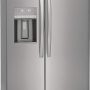 Frigidaire - Gallery 36 in. Wide 25.6 Cu. Ft. Side-by-Side Refrigerator - Smudge Proof Stainless Steel - Image 2