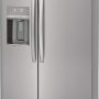 Frigidaire - Gallery 36 in. Wide 25.6 Cu. Ft. Side-by-Side Refrigerator - Smudge Proof Stainless Steel - Image 3