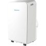 Keystone - 115V Portable Air Conditioner with Follow Me Remote Control for a Room up to 250 Sq. Ft - White - Image 3