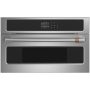 Café - 30" Built-in Single Electric Convection Pro Steam Wall Oven with True European Convection, Customizable - Stainless Steel - Image 1