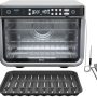 Ninja - Foodi 10-in-1 Smart XL Air Fry Oven, Countertop Convection Oven with Dehydrate & Reheat Capability - Stainless Silver - Image 3
