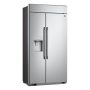 LG - STUDIO 25.6 Cu. Ft. Side-by-Side Built-In Smart Refrigerator with Tall Ice and Water Dispenser - Stainless Steel - Image 2