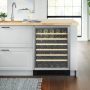 Insignia™ - 61-Bottle Wine Cooler - Stainless Steel - Image 2