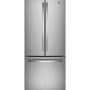 GE - 30 in. Wide 20.8 Cu. Ft. French Door Refrigerator with LED Interior Lighting - Fingerprint resistant Stainless steel - Image 1
