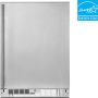 Insignia™ - 5.4 Cu. Ft. Indoor/Outdoor Mini Fridge with ENERGY STAR Certification - Stainless Steel - Image 2