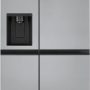 LG - 36-in Wide 22.5 Cu. Ft. Counter-Depth Side-by-Side Refrigerator with Smooth Touch Dispenser - Stainless Steel - Image 1