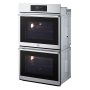 LG - STUDIO 30-in Wide Smart Built-In Electric Convection Double Wall Oven with Air Fry and Sous Vide - Stainless Steel - Image 2