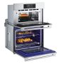 LG - STUDIO 30-in Wide Smart Built-In Electric Convection Combination Wall Oven with Microwave and Sous Vide - Stainless Steel - Image 2