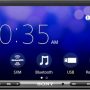 Sony - 6.95" Android Auto and Apple CarPlay Bluetooth Digital Media Receiver - Black - Image 1