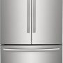 Frigidaire - Gallery 36 in. Wide 23.3 Cu. Ft. Counter-Depth French Door Refrigerator with Internal Water Dispenser - Smudge Proof Stainless Steel - Image 1