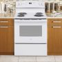 GE - 30 in. Wide 4 Elements 5.0 Cu. Ft. Freestanding Electric Range with Dual-Element Bake - White - Image 3