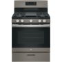 GE - 30 in. Wide 5 Burners 5.0 Cu. Ft. Freestanding Gas Range - Slate - Image 1