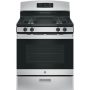 GE - 30 in. Wide 4 Burners 4.8 Cu. Ft. Freestanding Gas Range - Stainless Steel - Image 1
