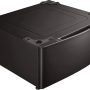29-in Wide Laundry Pedestal with Storage Drawer for select LG Stackable Washers and Dryers - Black Steel - Image 2