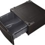 29-in Wide Laundry Pedestal with Storage Drawer for select LG Stackable Washers and Dryers - Black Steel - Image 3