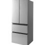 Haier - 28 in. Wide 15.0 Cu. Ft. 4-Door French Door Refrigerator with Quick Cool and Freeze - Stainless Steel - Image 3