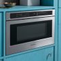 Monogram - 1.2 Cu. Ft. Drawer Microwave with Sensor Cooking and 10 Cooking Modes - Stainless Steel - Image 3