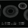 Frigidaire - 36 in. Wide 5 Elements Built-in Electric Induction Cooktop - Black - Image 1