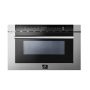 Forno Appliances - Capoliveri 1.2 Cu Ft. Microwave Drawer - Stainless Steel - Image 1