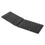 Targus - Ergonomic Foldable Bluetooth Antimicrobial Keyboard - Black - Image 3