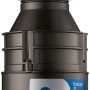 InSinkerator - Badger 5 Lift and Latch Standard Series 1/2 HP Continuous Feed Garbage Disposal with Power Cord - Gray - Image 2