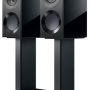 KEF - Reference One Meta 3 Way Bookshelf Speaker (Each) - Black Grey - Image 1