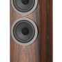 Bowers & Wilkins - 704 S3 Floorstanding Speaker with 1" Tweeter and Two 5" Bass drivers (Each) - Mocha - Image 1