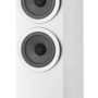Bowers & Wilkins - 704 S3 Floorstanding Speaker with 1" Tweeter and Two 5" Bass drivers (Each) - White - Image 1