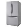 LG - 28.7 Cu. Ft. 3-Door French Door Refrigerator with Ice Plus - Stainless Steel - Image 4