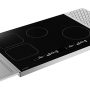 Sharp - 30 in. Wide 4 Element Built-In Induction Cooktop with Four Cooking Zones and Dedicated Timers, Side Accessories Included - Black - Image 3