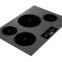Thor Kitchen - 30 in. Wide 4 Element Built-in Electric Induction Cooktop - Black - Image 3