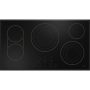 Café - 36 in. Wide 5 Element Smart Electric Built-In Cooktop, Customizable with Power Boil on Tri- and Dual-Ring Elements - Black - Image 1