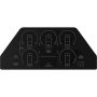 GE Profile - 36 in. Wide 4 Element Electric Built-In Cooktop with Power Boil on Dual-Ring Element - Black - Image 3