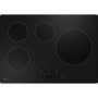 GE Profile - 30 in. Wide 4 Element ENERGY STAR Built-In Electric Induction Cooktop with Power Boil - Black - Image 1