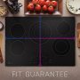 GE Profile - 30 in. Wide 4 Element ENERGY STAR Built-In Electric Induction Cooktop with Power Boil - Black - Image 3