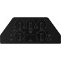 GE Profile - 30 in. Wide 4 Element Electric Built-In Cooktop with Precision Temperature Control - Black - Image 3