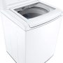 LG - 4.1 Cu. Ft. High-Efficiency Top Load Washer with TurboDrum Technology - White - Image 2