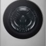 LG - 4.5 Cu. Ft. High-Efficiency Stackable Smart Front Load Washer with Steam and TurboWash 360 - Graphite Steel - Image 1